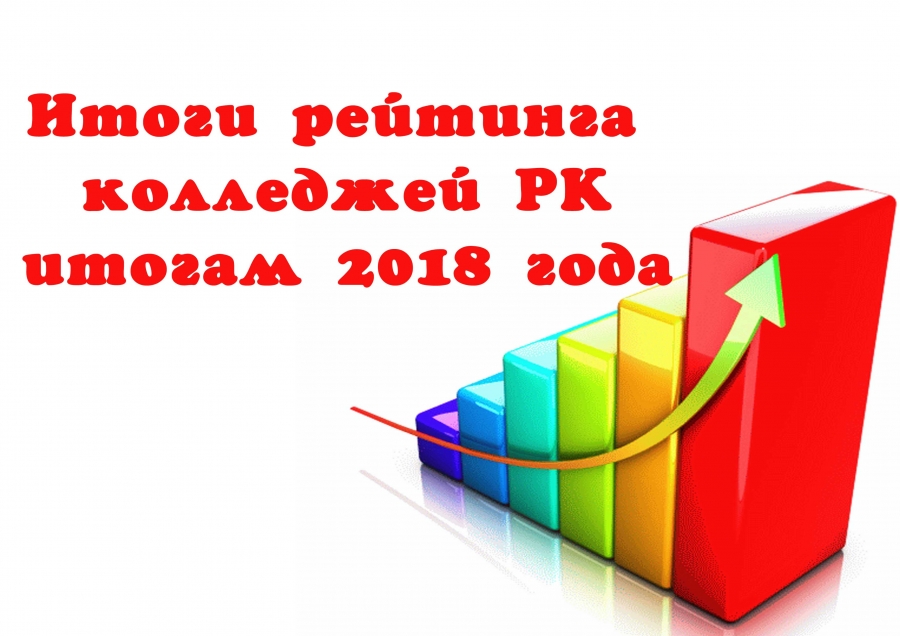 Итоги рейтинга колледжей РК итогам 2018 года