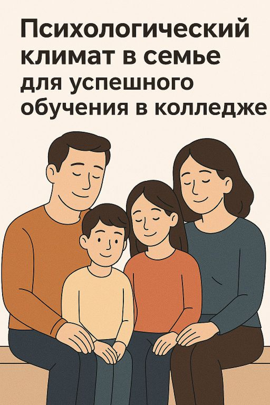 Отбасыдағы психологиялық ахуал – колледжде табысты білім алудың негізі