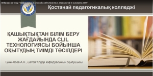 Предметно-языковая интеграция как способ реализации билингвального образования