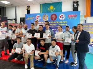 21-22 июня 2024 года в г.Алматы прошел отборочный турнир по Мас-рестлингу (таяқ-тарту).