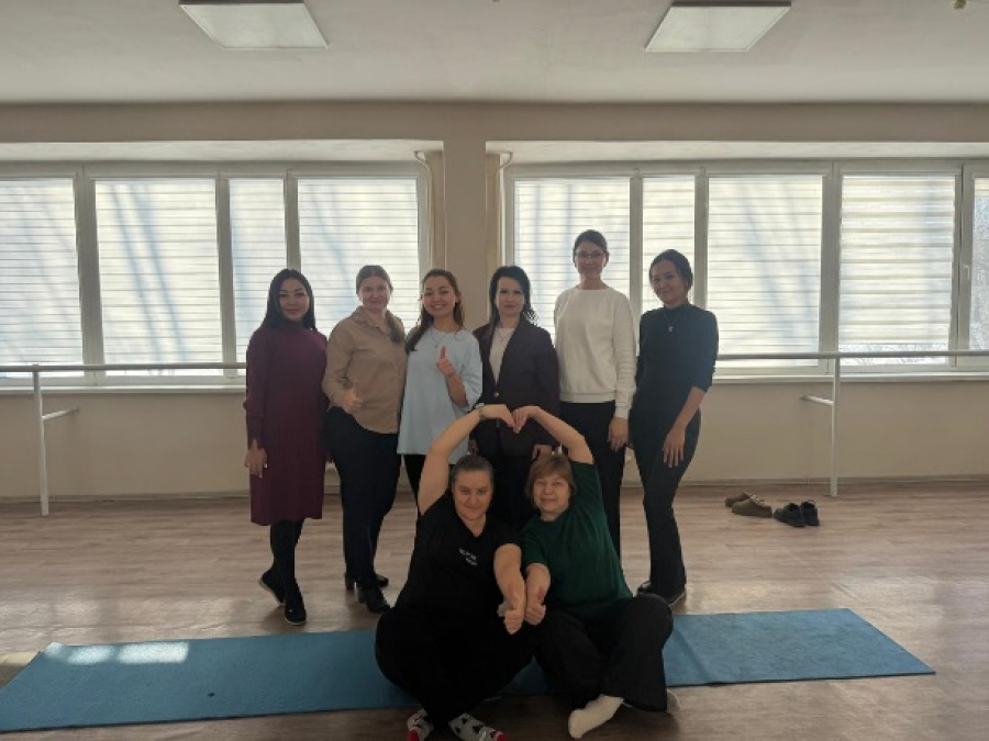 Шебер-сынып &laquo;Хореография арқылы оқушылардың креативтілігі мен эмоционалды экспрессивтілігін дамыту&raquo;